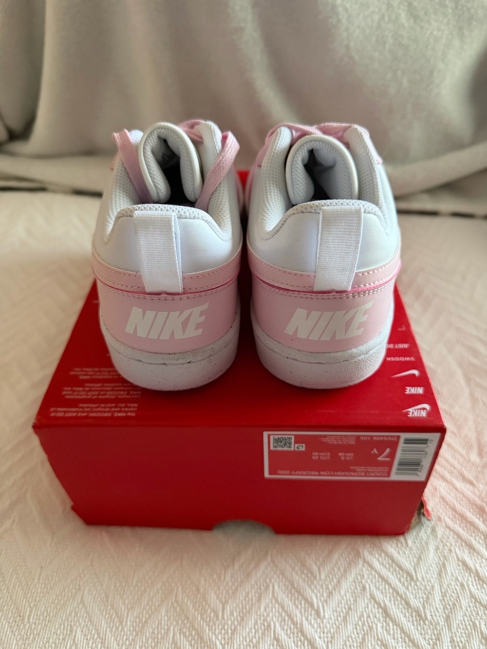 Nike Court Borough Low Recraft 7Y 8.5W - Picture 4 of 7